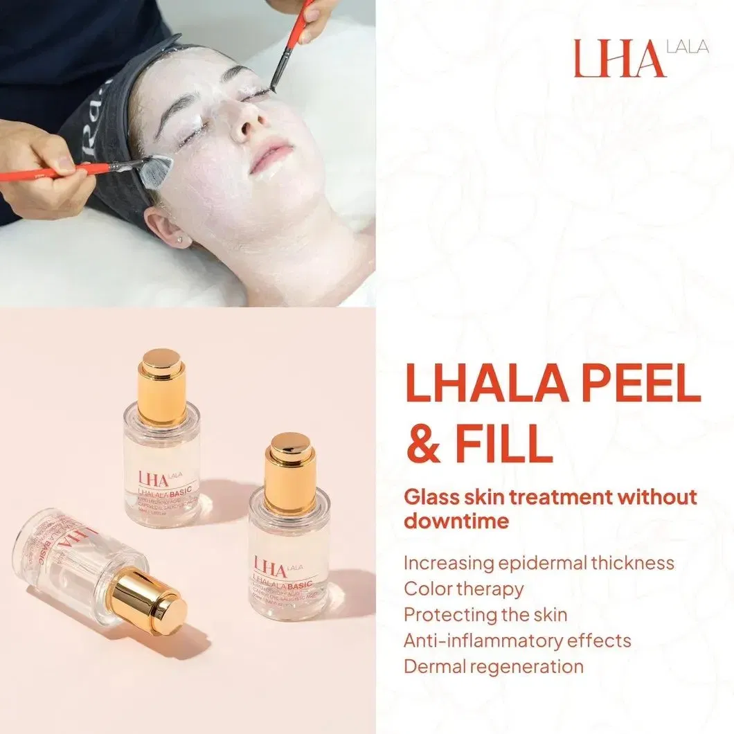 Lha Lala Peel Treatment Skin Elasticity Acne Chemical Peel Marks Chemical Peel Clinical Skin Carelhalala. Exfoliation, Biological Rejuvenation, Whitening and Br