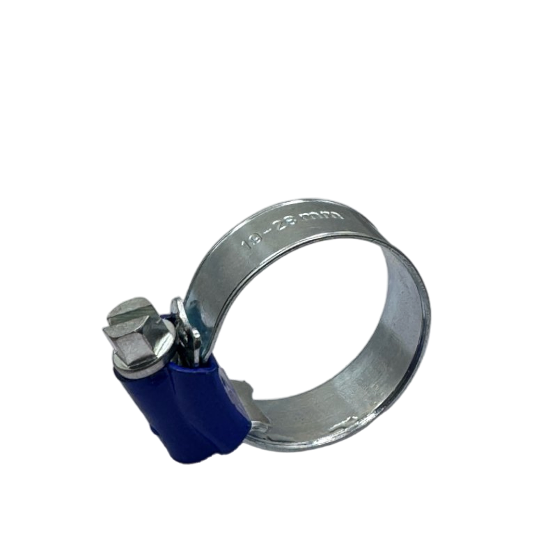 Хомуты синие British Type 15-24 мм, высокое качество