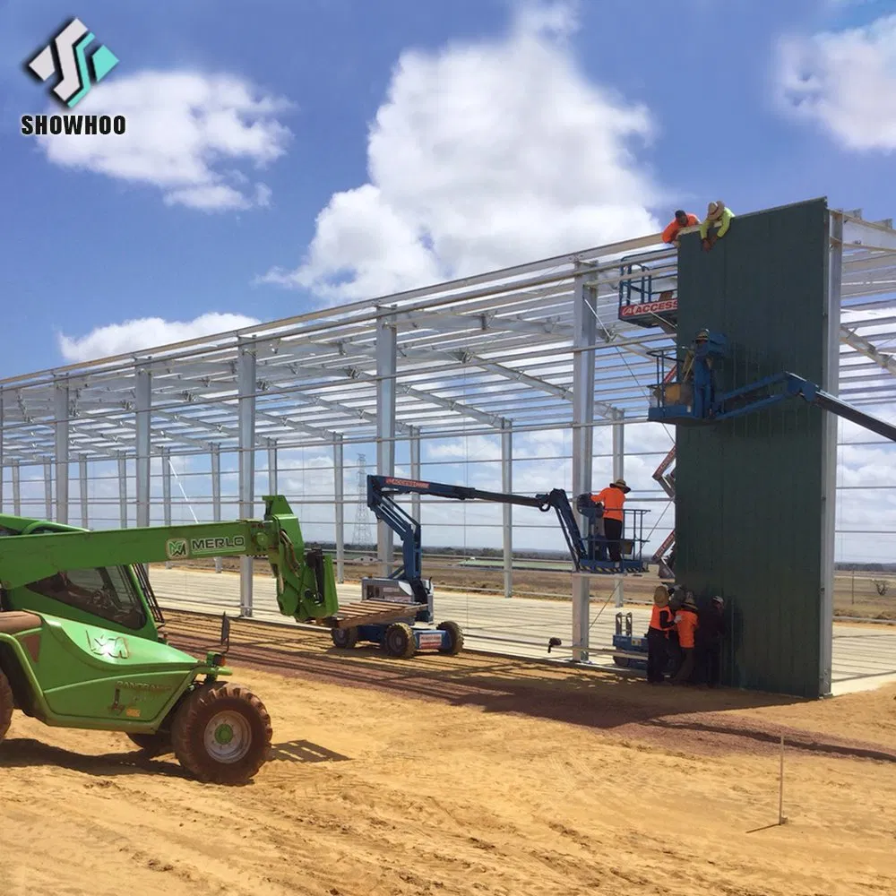 Low Cost Frame Steel Trusses Structure Shed Building Prefabricated Warehouse Prefab Garage Storage Office Hotel