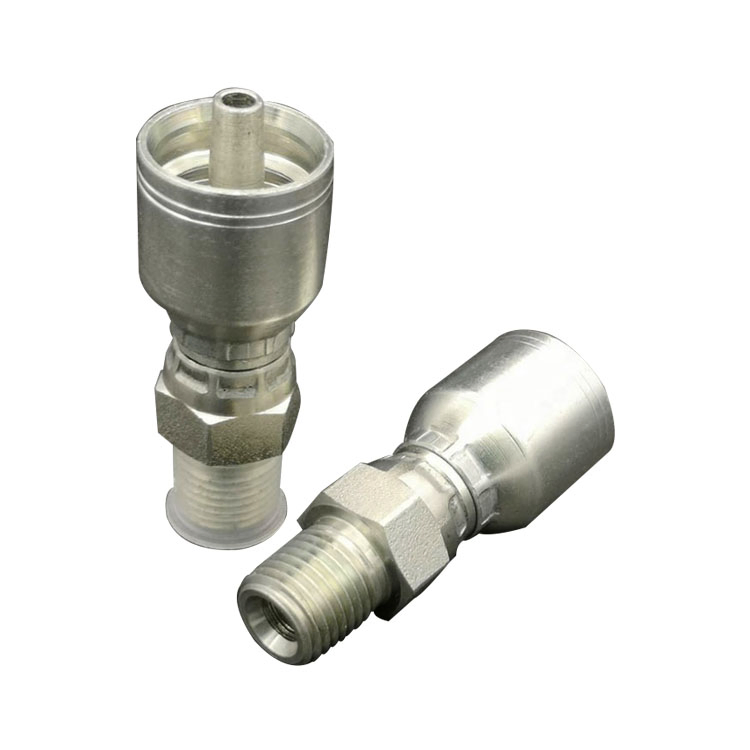 Hydraulic Hose Fittings One Piece Fitting for 4sp, 4sh/10-16, R12/06-16 Hose