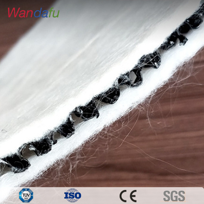 W-Typed Drainage Geomat for Road Isolation Strips