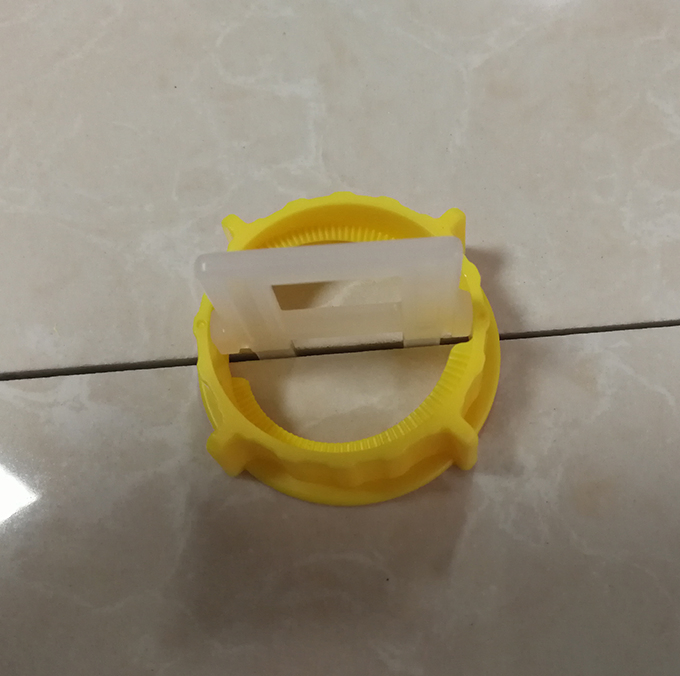 New Tile Leveling System Wedges Yellow