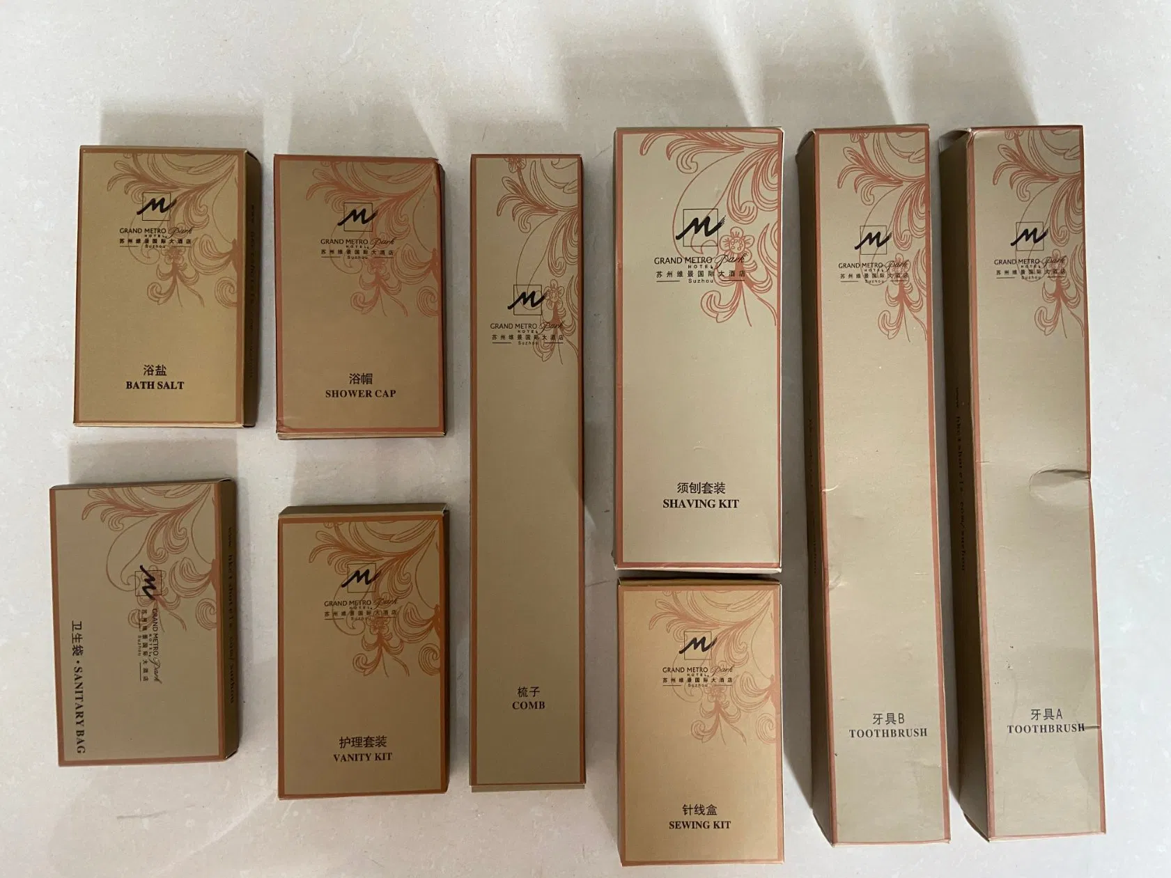 Luxury Holiday Inn Supplies Disposable Amenities Hotel for Bathroom