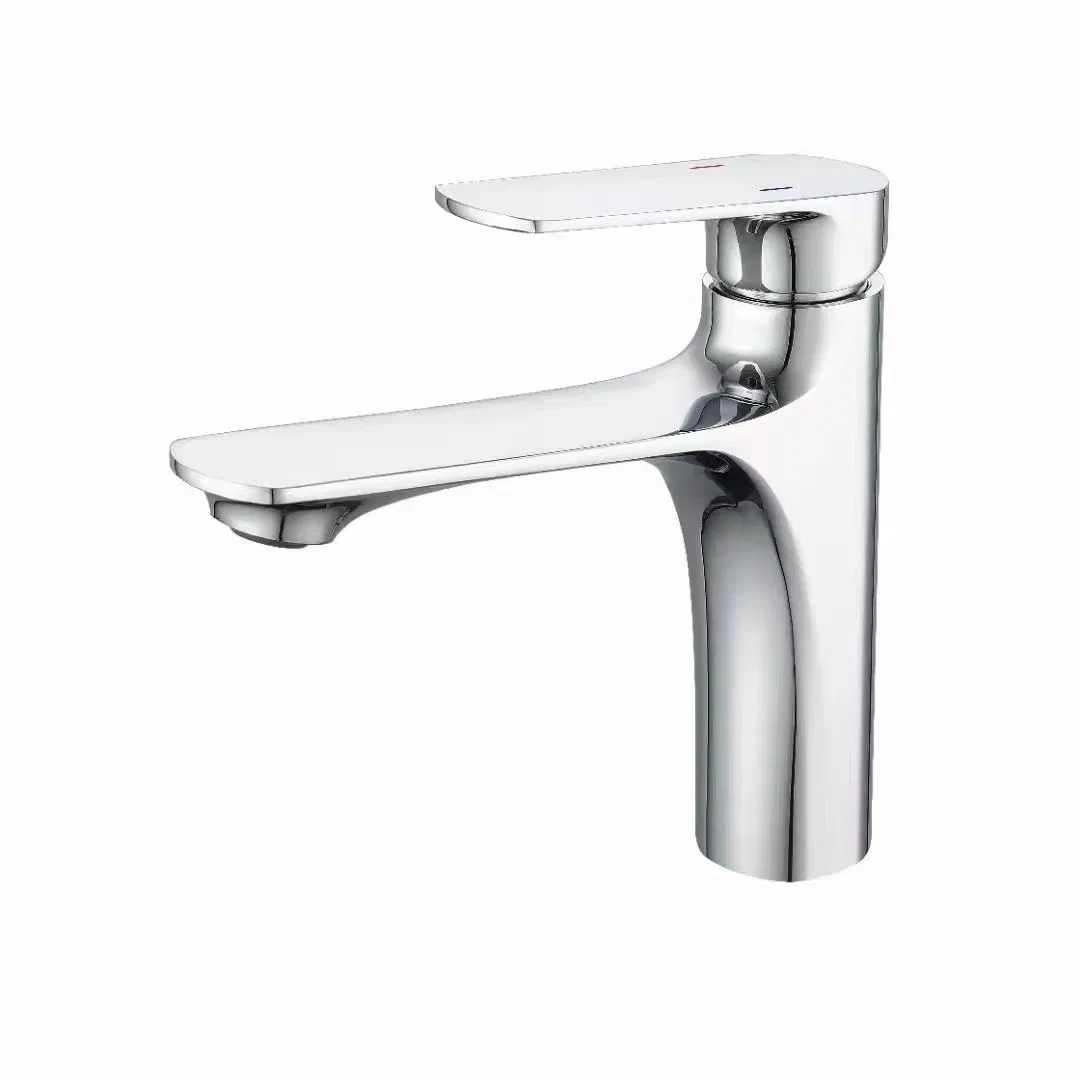 Смеситель для раковины OUDINUO ODN-20014-20, латунь, хром