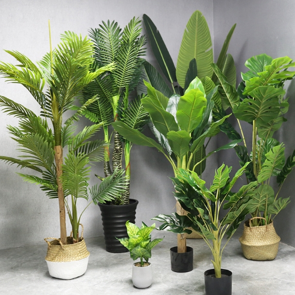 Деревья искусственные Longstar ПВХ в горшке 0.3-1.9 м