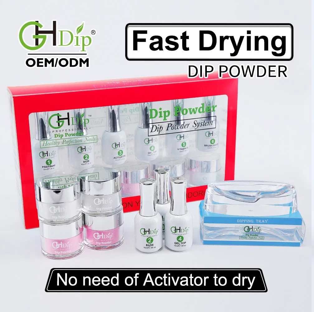 8oz Set Fast Drying Dipping Powder Nail Starter Kit