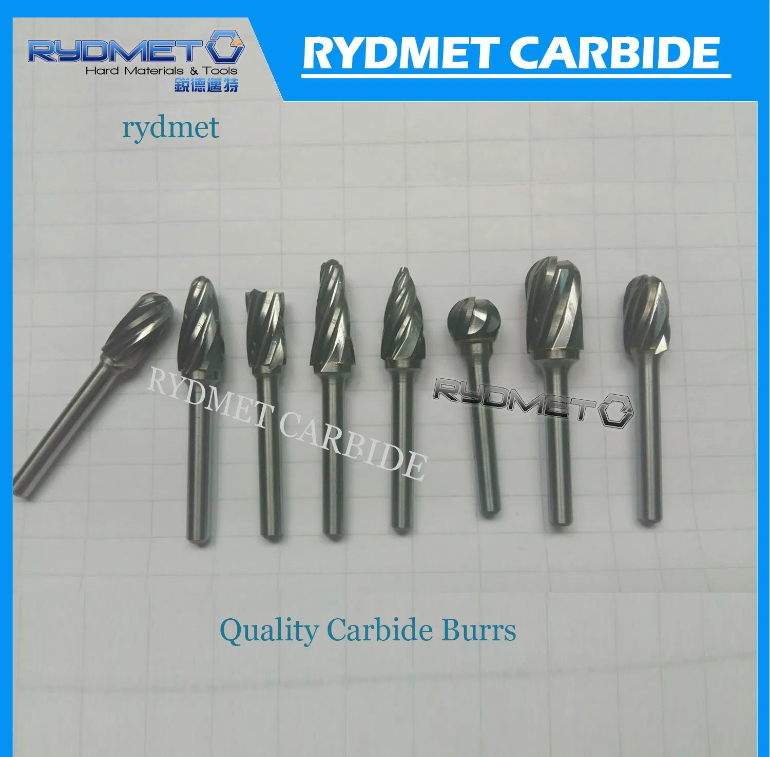 Cylindrical Shape Round End Carbide Bur Sc Dental Lab Burs