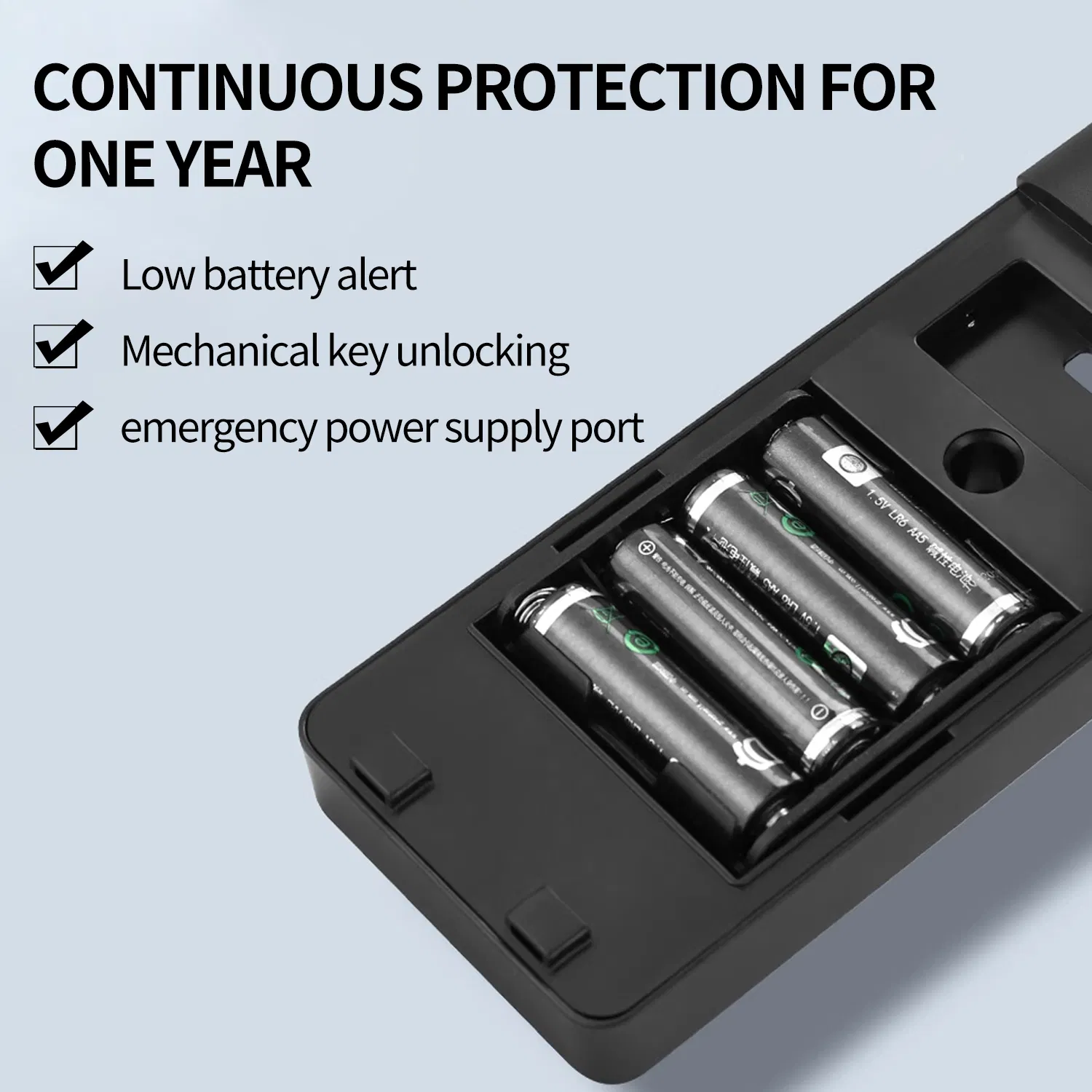 3D Face Recognition Smart Door Lock Electronic Digital Biometric Key Smart Door Lock with Camera and Fingerprint Electronic Lock