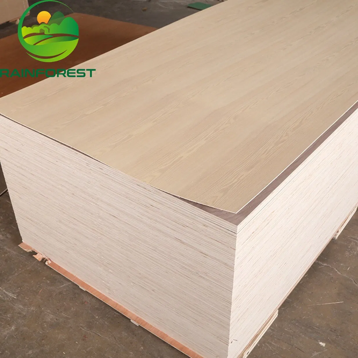 Natural Looking Film Laminated Melamine Board Matte Finish Plywood