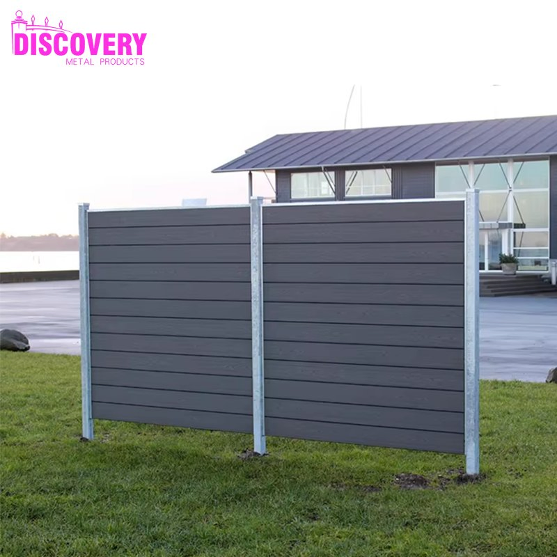 New Collection Modern Factory Directly Garden WPC Exterior Fencing