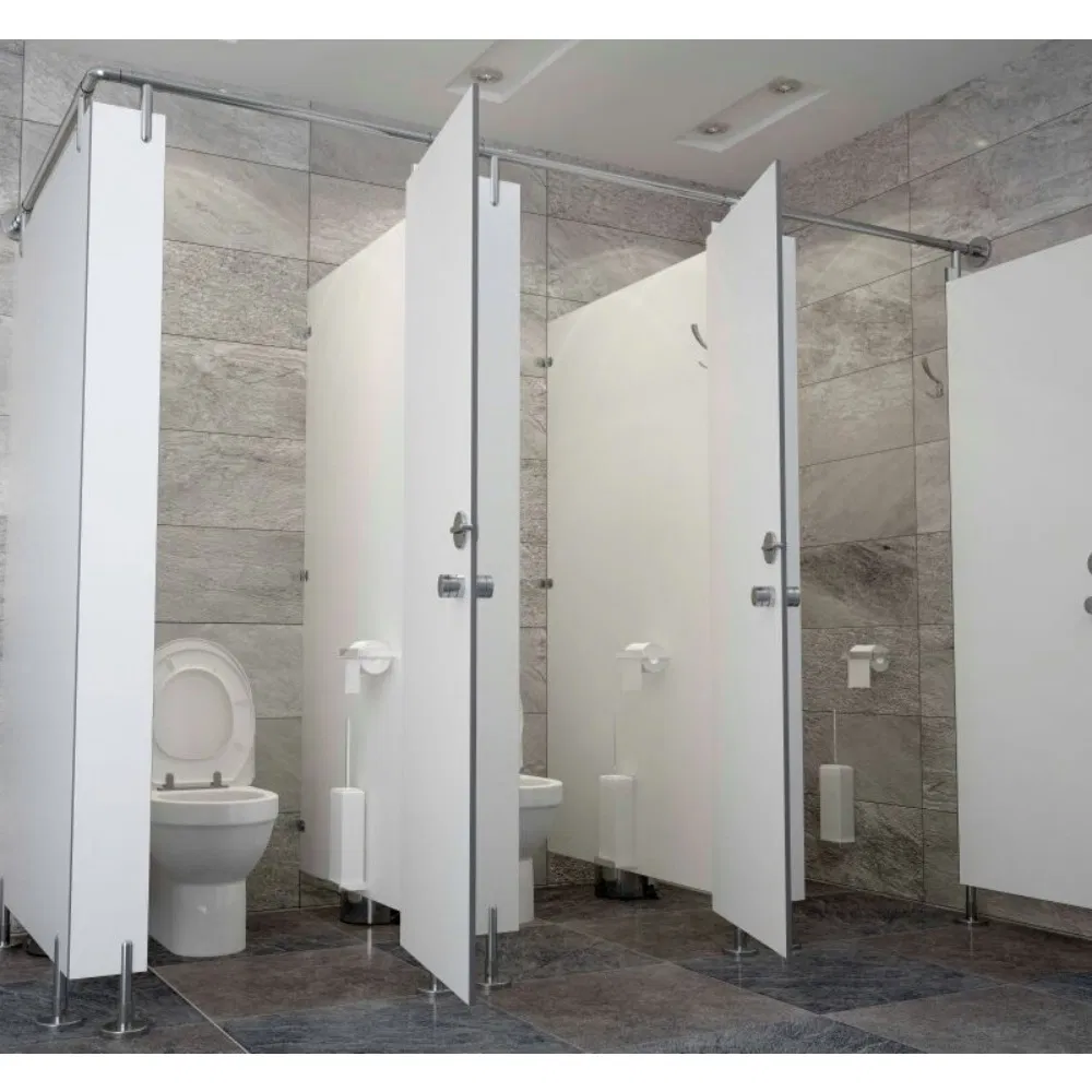 High-Strength Full Height Phenolic Board HPL Panel Toilet Cubicle Partition for Schools