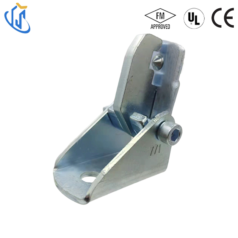 UL FM CE Certified Adjustable Seismic Base Connector for Structural Steel Support System
