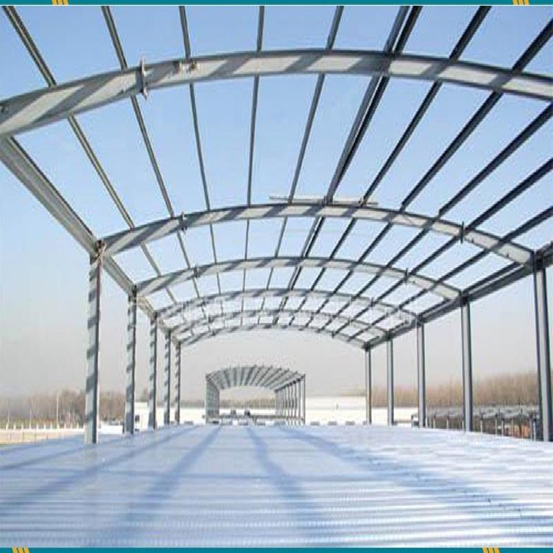 Snow-Load Resistant Steel Structure Truck Shelter for Fleet Parking