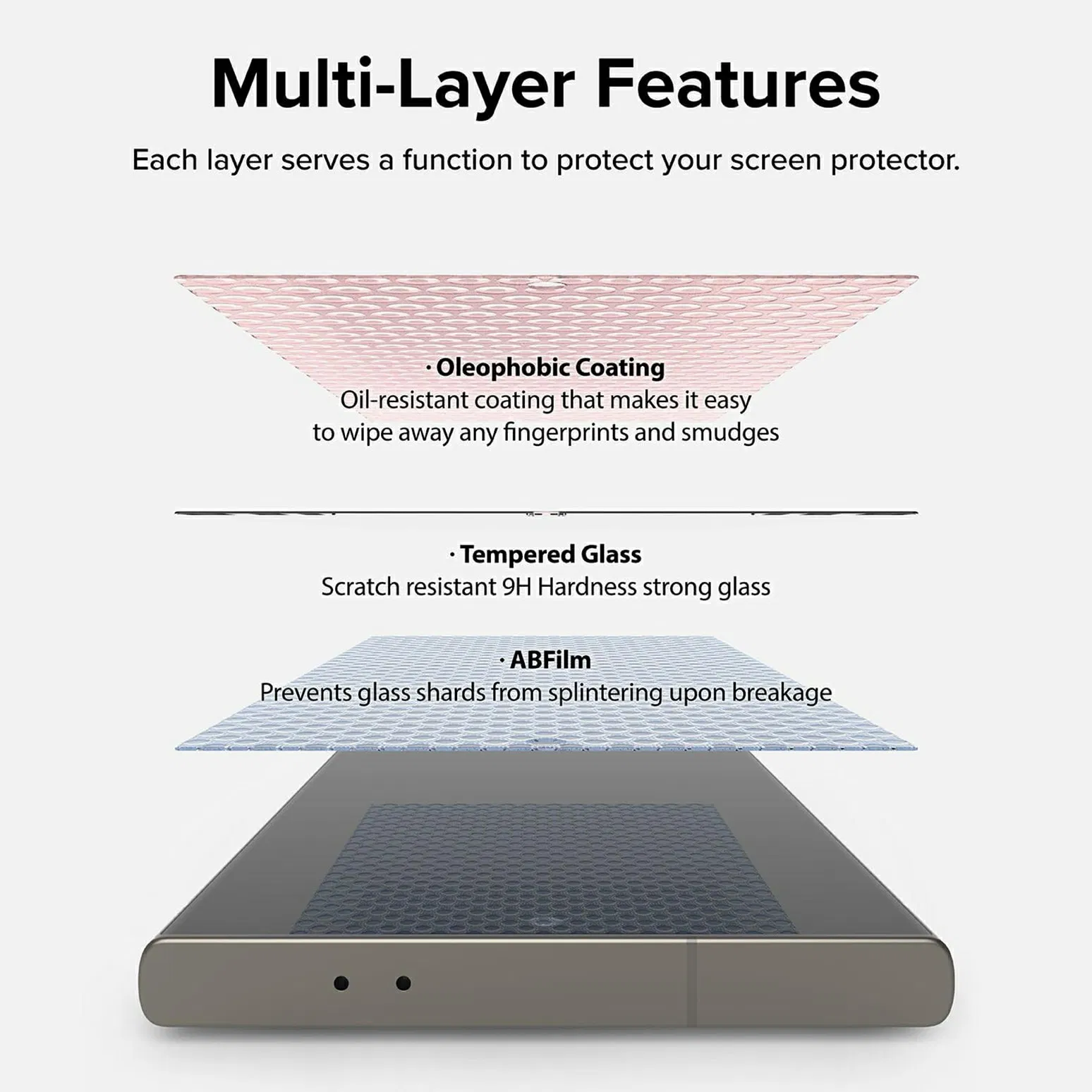 Защитное стекло Samsung Galaxy S25 Ultra HD Clear