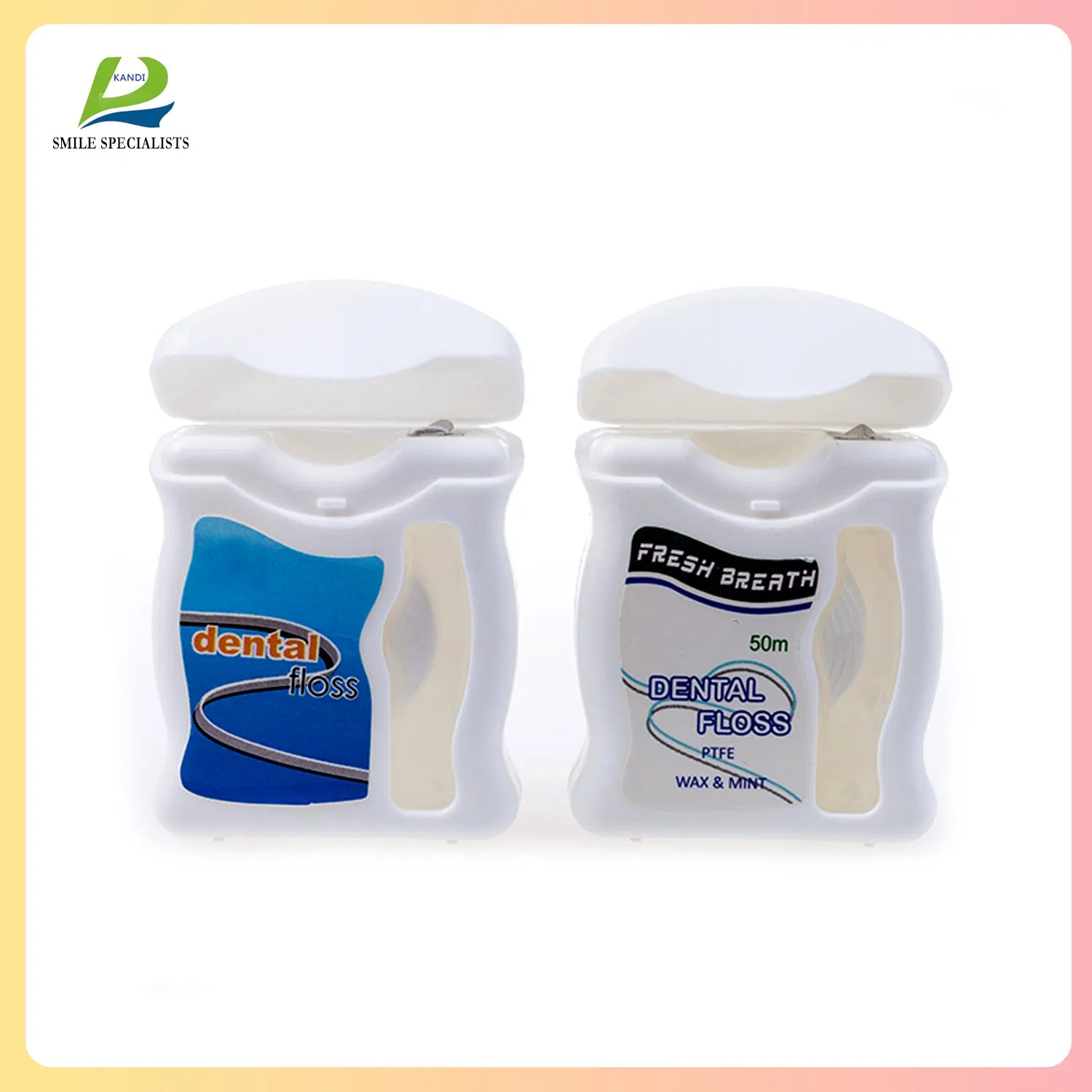 OEM Eco-Friendly Nylon Floss Dental Product Waxed Dental Floss