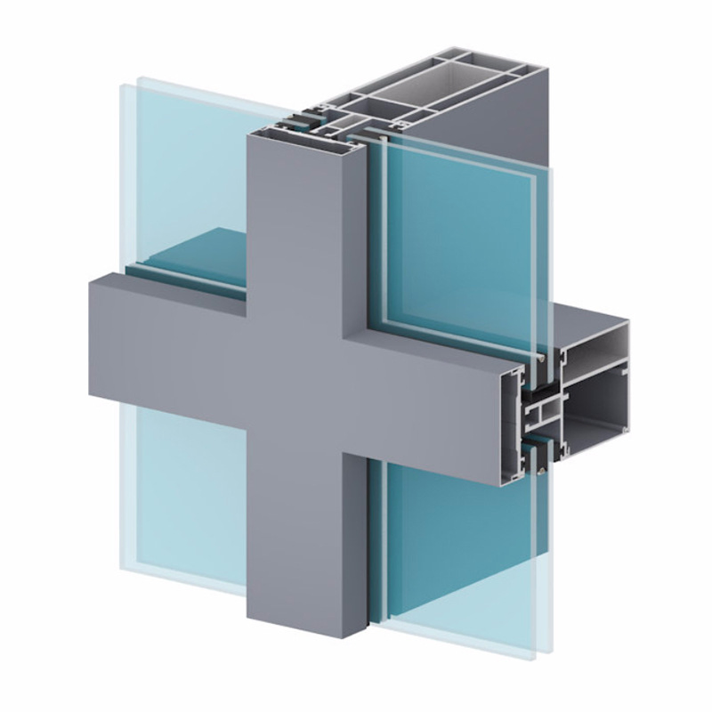 Customized Wholesale Building Materials Waterproof Aluminum Profile Curtain Wall
