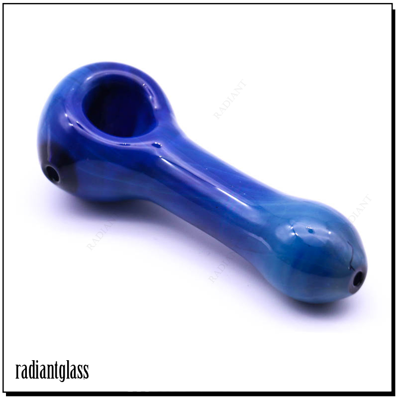 Blue Ocean Glass Smoking Hand Pipe