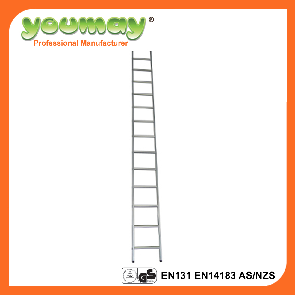 En131 Aluminum Single Ladder As0113A/Straight Ladder/13 Steps