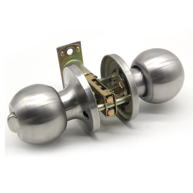 South America Popular Self Locking Tubular Round Handle Cylindrical Knob Door Lock