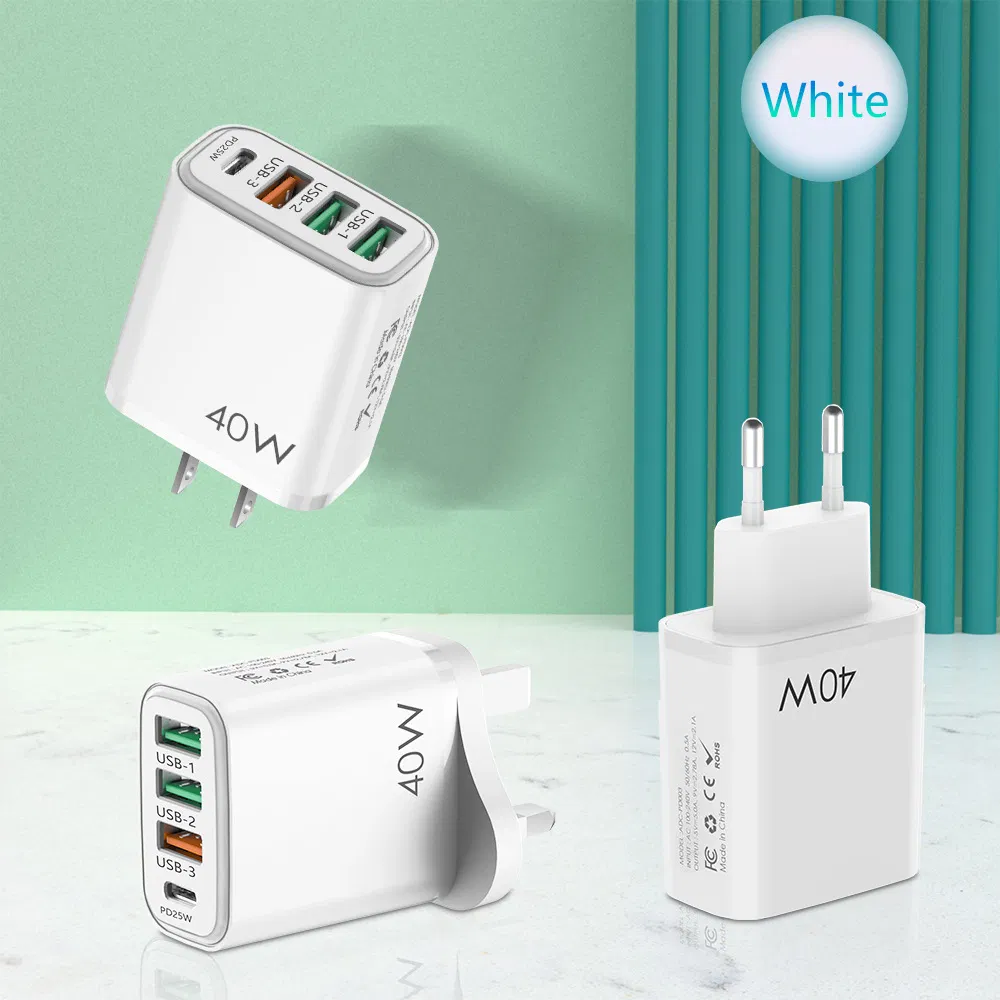 Быстрая зарядка 40W с несколькими портами