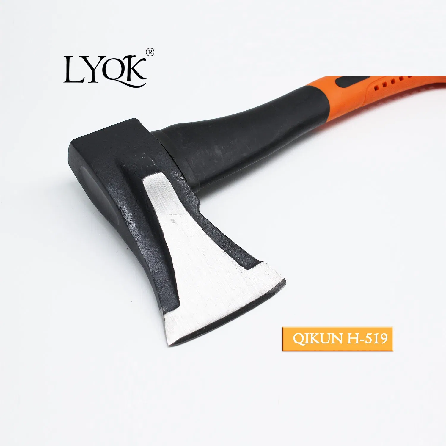 H-519 Construction Hardware Hand Tools Plastic Rubber Handle Hammer Axe