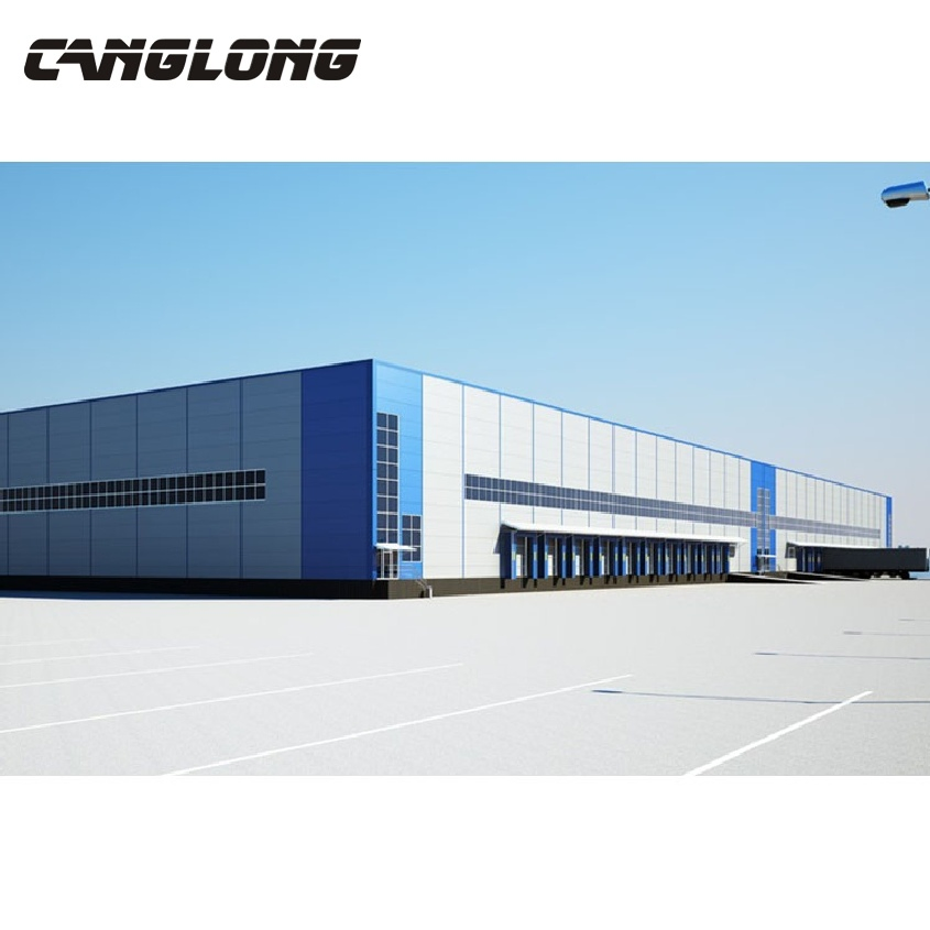 Prefab/Prefabricated Steel Structure Industrial Building/Farm Shed/Steel Workshop Warehouse Office Mezzanine Building