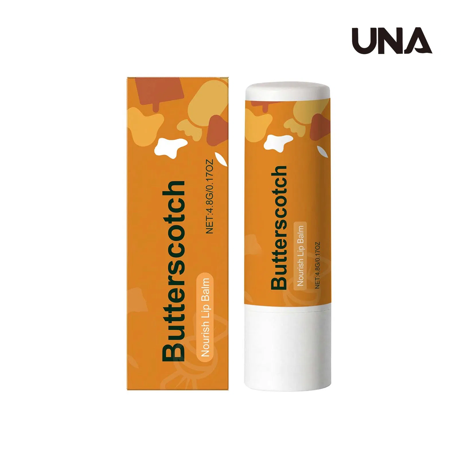 Caramel Milk Moisturizing Lip Balm - Moisturizing and Hydrating, Smoothing and Brightening, Softly Cares for Lips