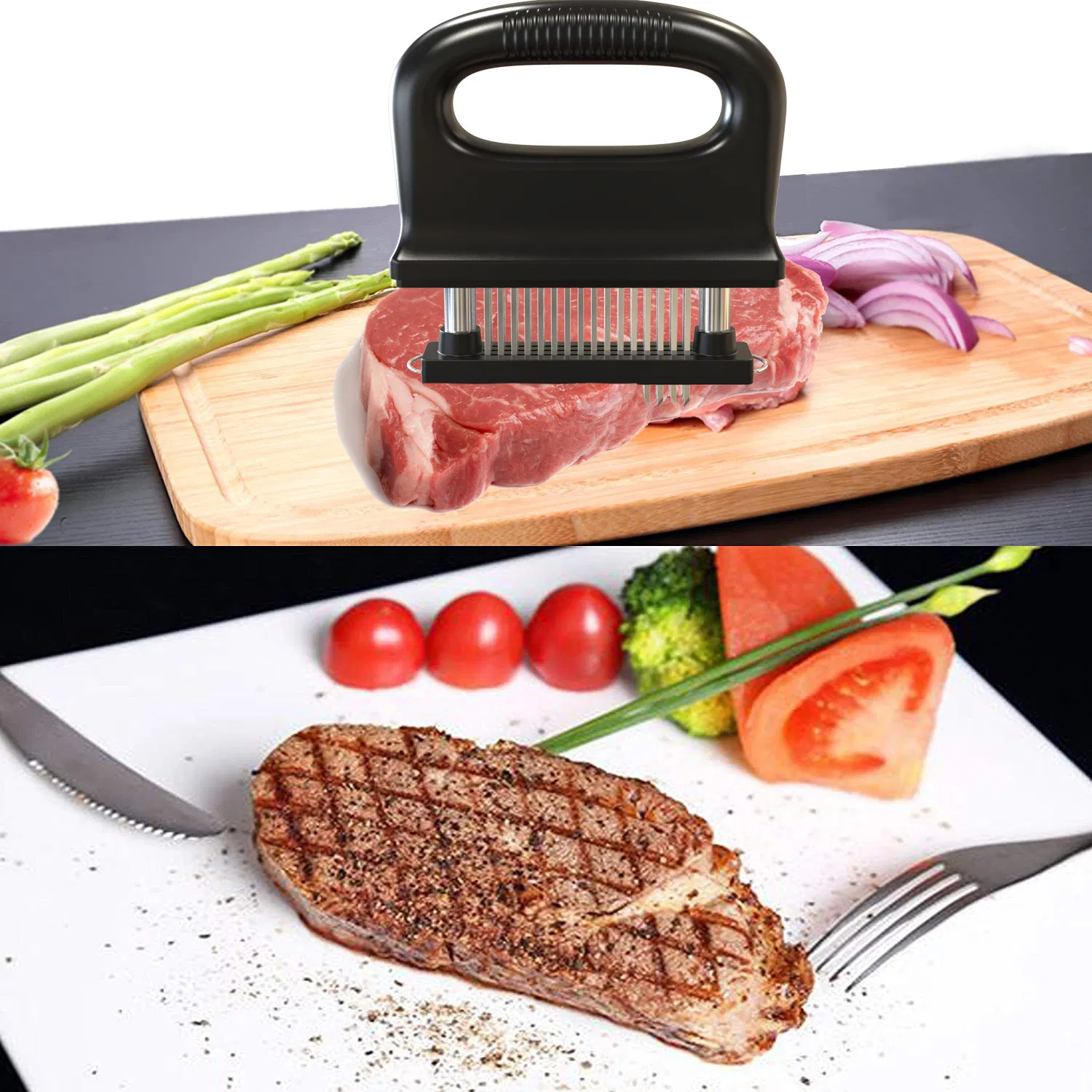 Food Grade Material Meat Needle Loose Tenderizing Tenderizer for Kitchen Tool