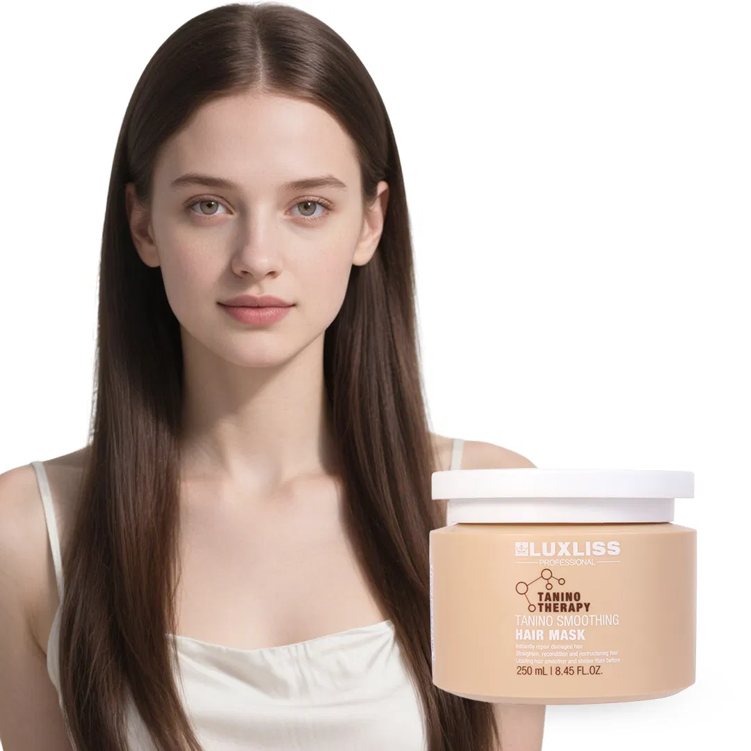 Luxliss Private Label Professional Hair Mask Tanino Smooth Repair Hair Treatment Cream