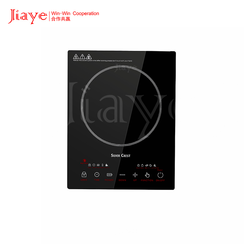 Intelligent Single Burner Induction Cooker with Fully Crystal Glass