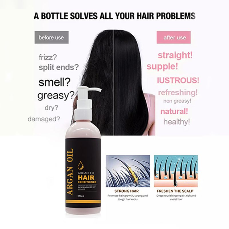 Beauty Cosmetics Skin Care Argan Oil Hair Conditioner Repair Nourish Hair