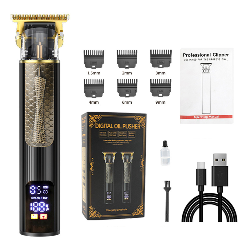 Waterproof Baby Hair Trimmer Children Electric Hairdressing Scissors