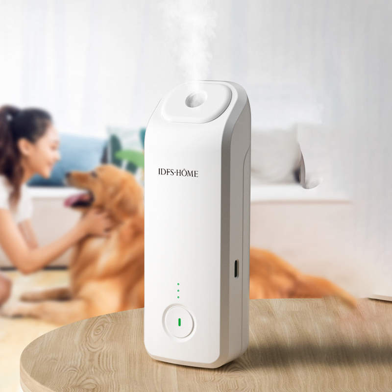 Use Battery ABS Material White Essential Oil Diffuser