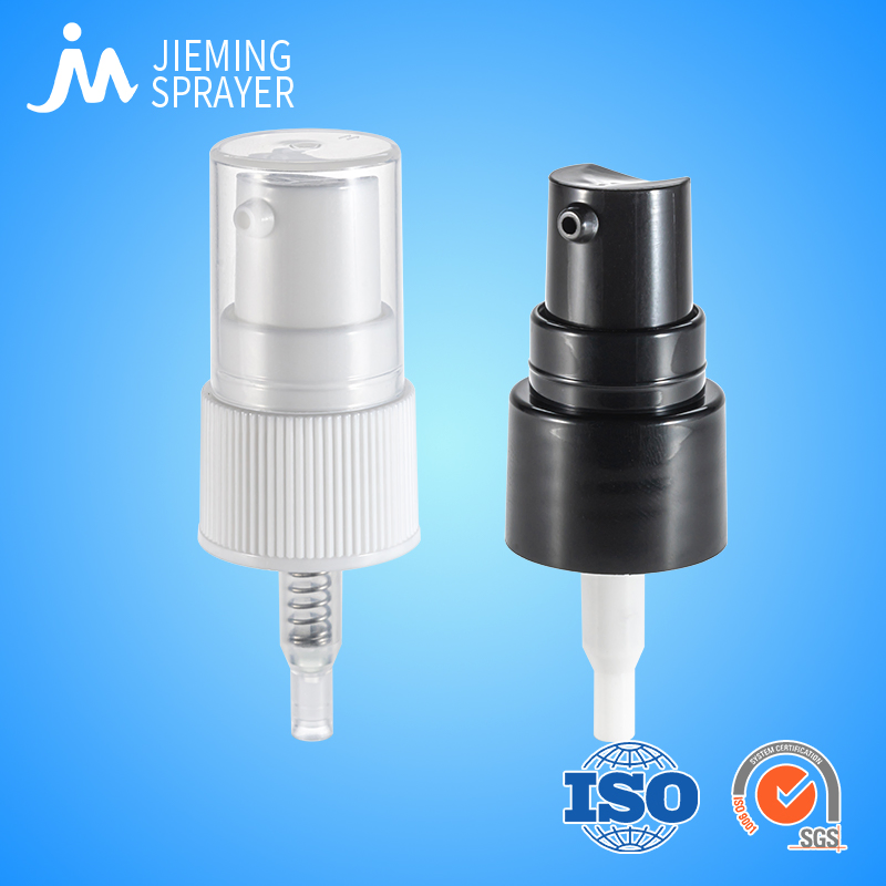 Hot Sale Cosmetic Bottle Cream Treatment Pump Aluminum Plastic 18mm 20mm 22mm 24mm Plastic Serum Pump