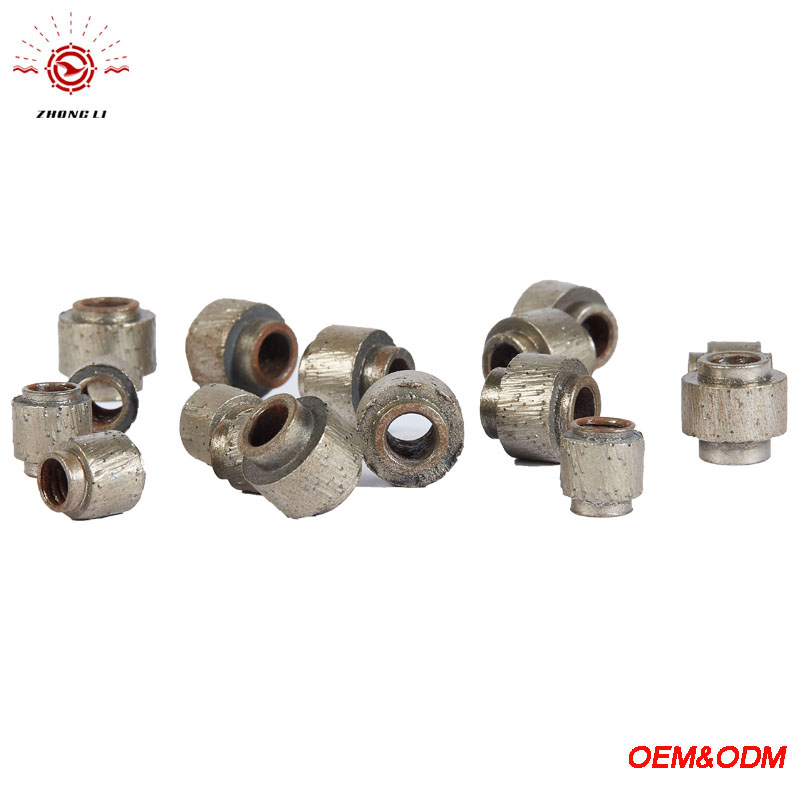 11.5mm Sintered Diamond Wire Saw Beads for Stone Cutting