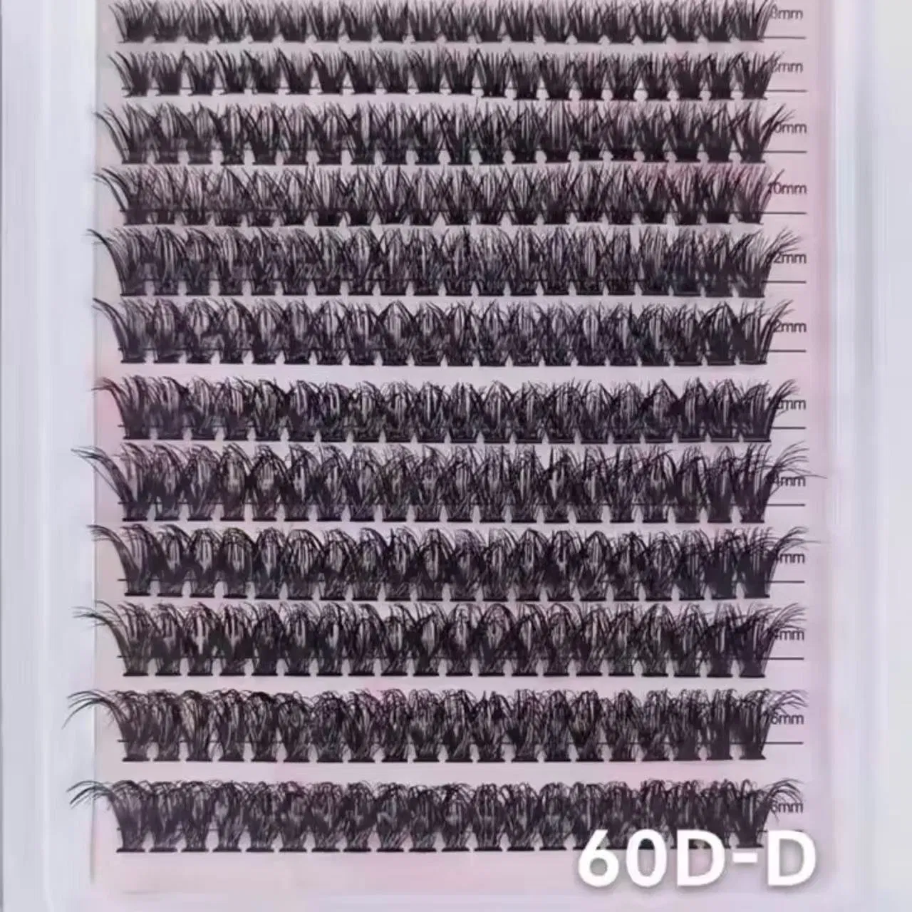 DIY Fluffy Lash Clusters Self Adhesive Lashes Cluster Segment Lash Custom Logo
