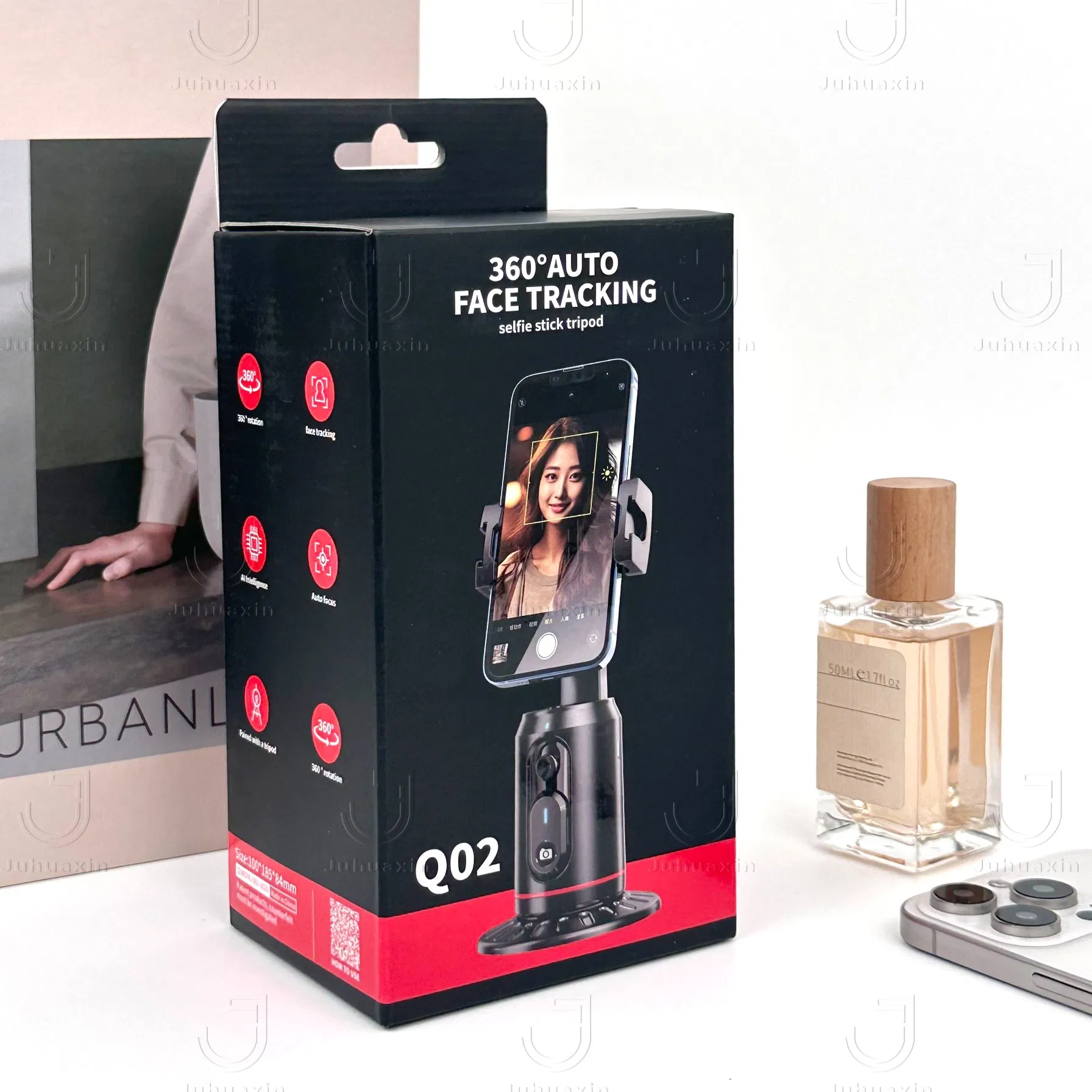 Wholesale Price OEM Christmas Gift Mobile Phone Gimbal Bracket Smart Bracket Mobile Phone Control Full Range of Options Free Control Gimbal Bracket for Shooting