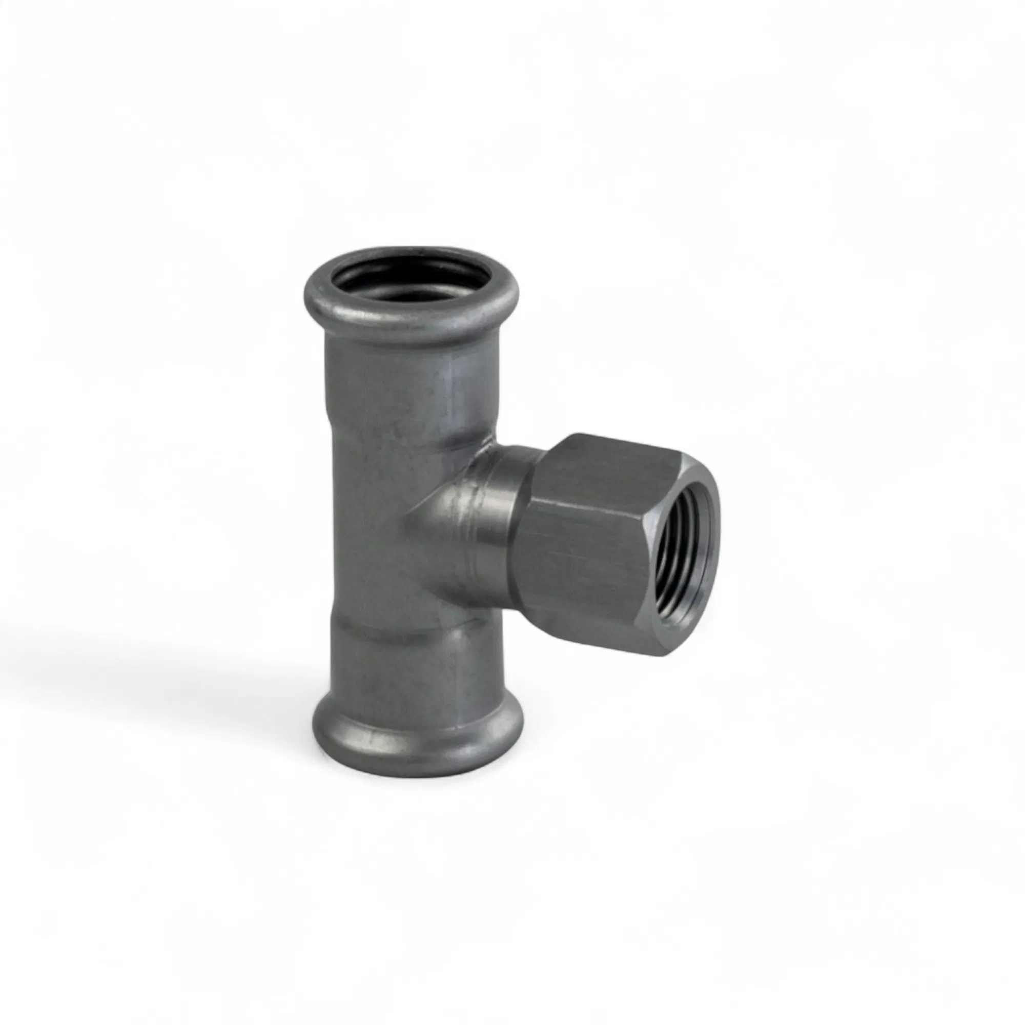 High-Quality AISI 304/316L Stainless Steel Press Fitting Tee