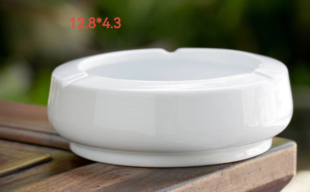 Hotel Porcelain Hotelware Tableware Ceramics Glass Ashtray 3.5"Asthtray