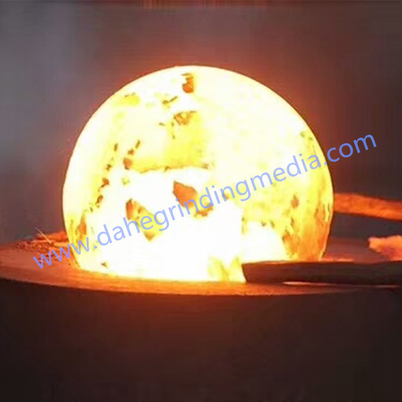 Forged Grinding Media Steel Ball for Ball Mill in Metal Mines
