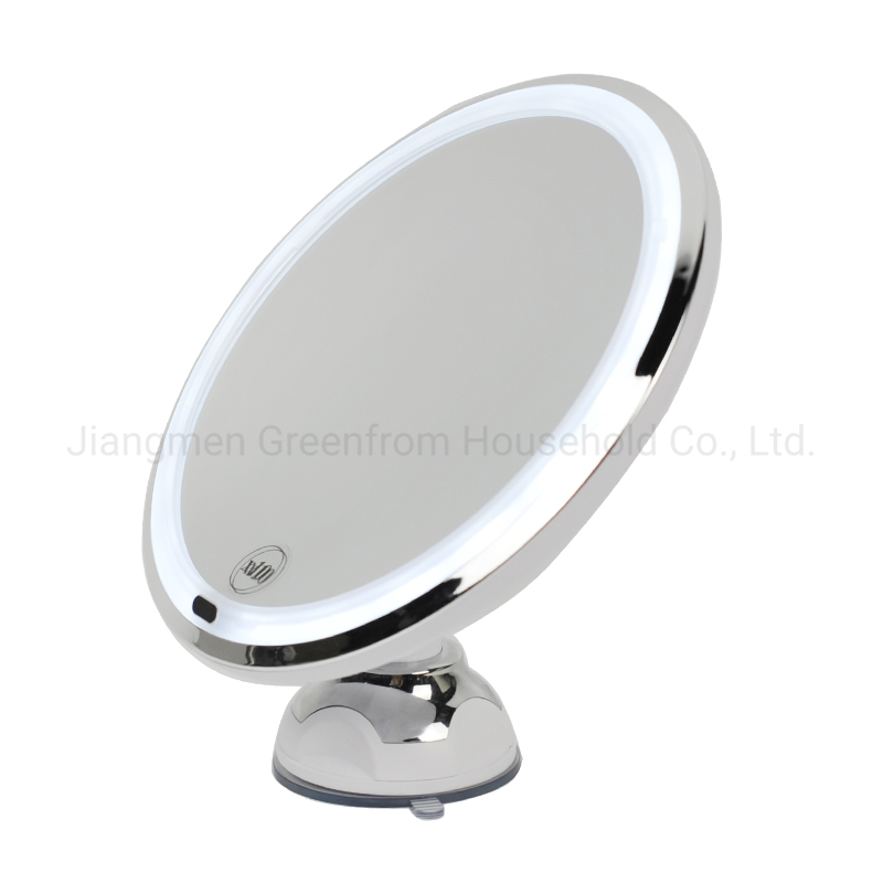 8inch Large Size Amazon Hit LED Suction Cup Mirror
