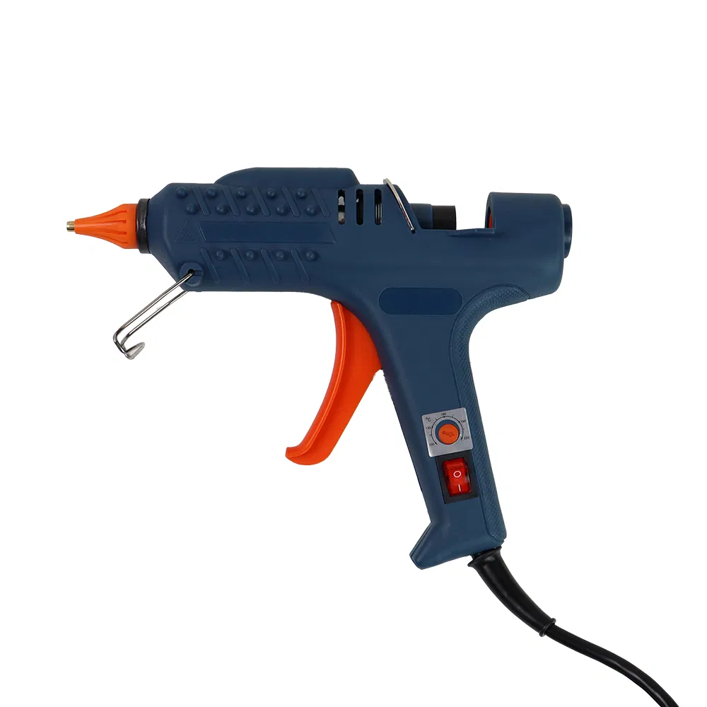 Industrial 200W/300W Adjustable Temperature Hot Melt Glue Gun Kit