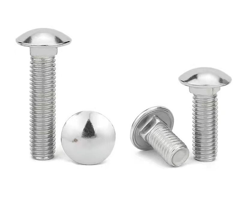 Flat Countersunk Square Neck DIN608/605 Zinc-Plated High-Strength Plow Bolt Carriage Bolt