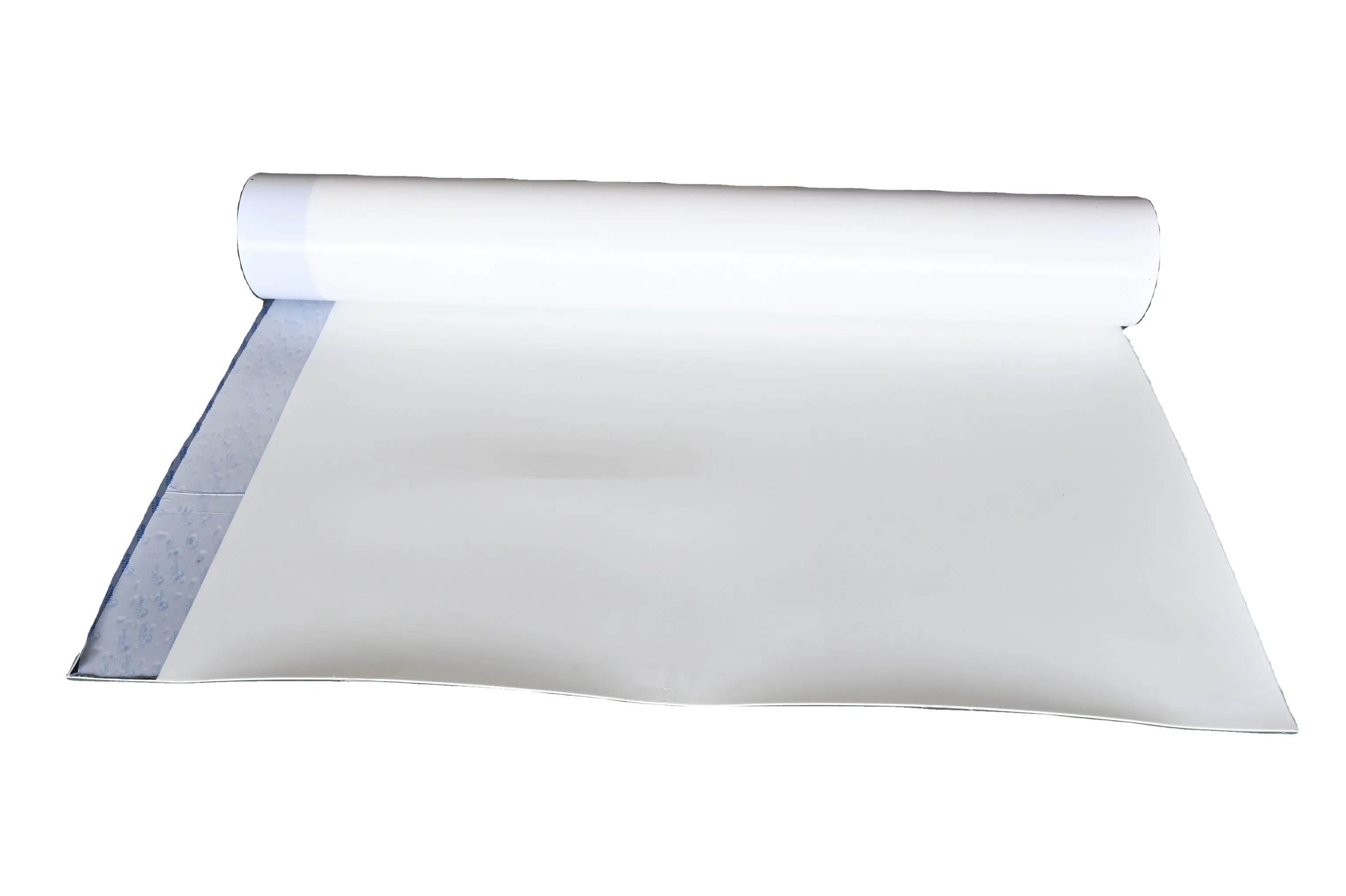 Amazon Hot Sale Forfens HDPE Self-Adhesive Waterproof Membrane HDPE Sheet Waterproofing Rolling Membrane Without Sand Granular