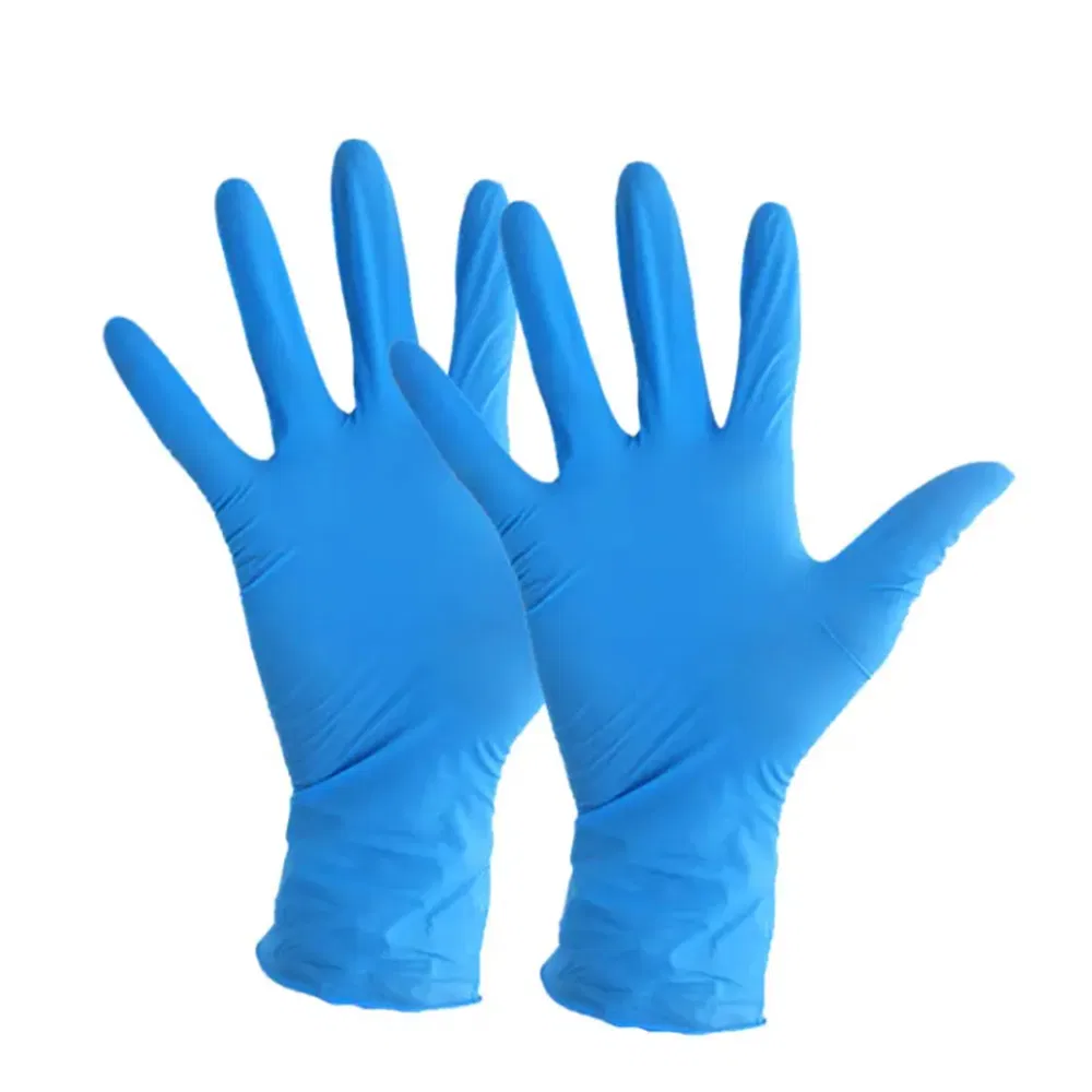 Black Nitrile Disposable Gloves: Waxing SPA Stain Resistant Professional Look