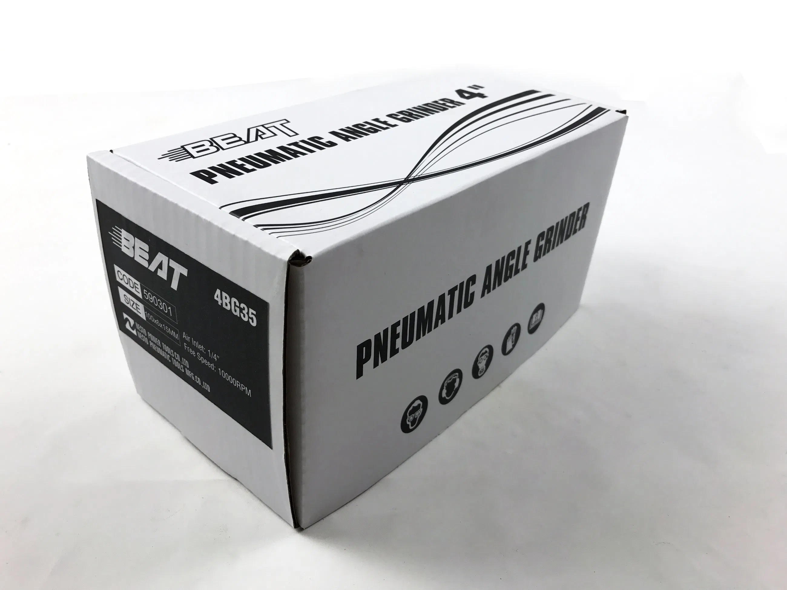 Пневматическая угловая шлифмашина BEAT 4BG35, 100 мм
