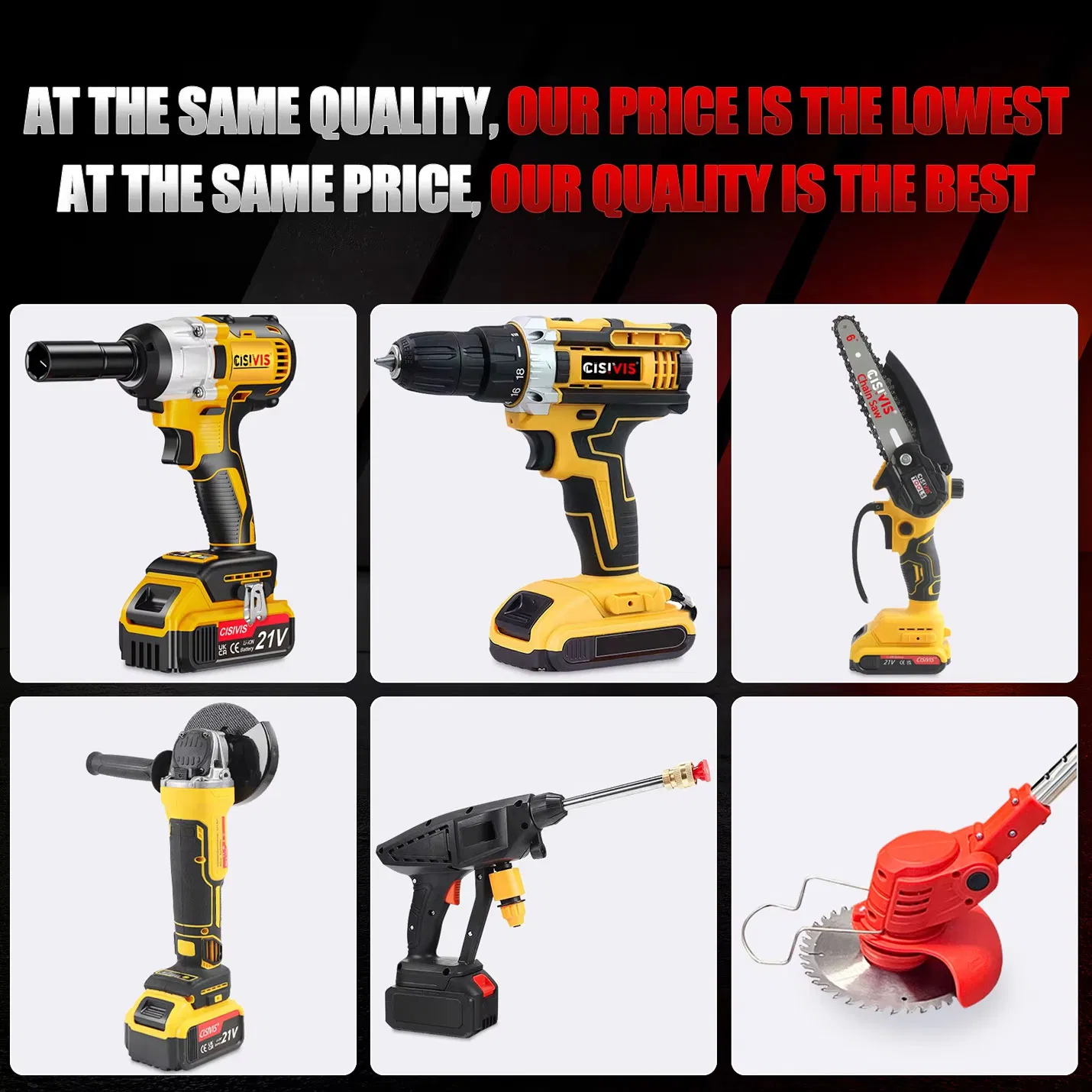 Lithium Ion High Torque Cordless Electric Impact Wrench Automotive Tool Set