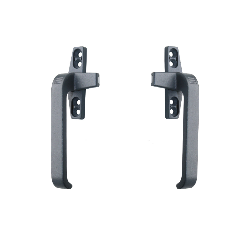 Aluminum Alloy Black Glass Handle Door Window Locks Handle