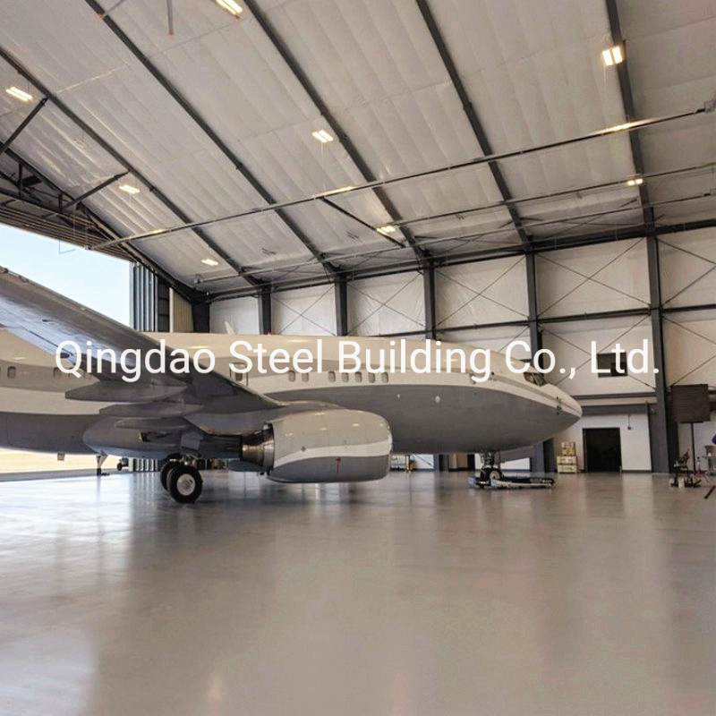 Customized Prefab Steel Structure Good Quality Aircraft Hangar Building with Great Price