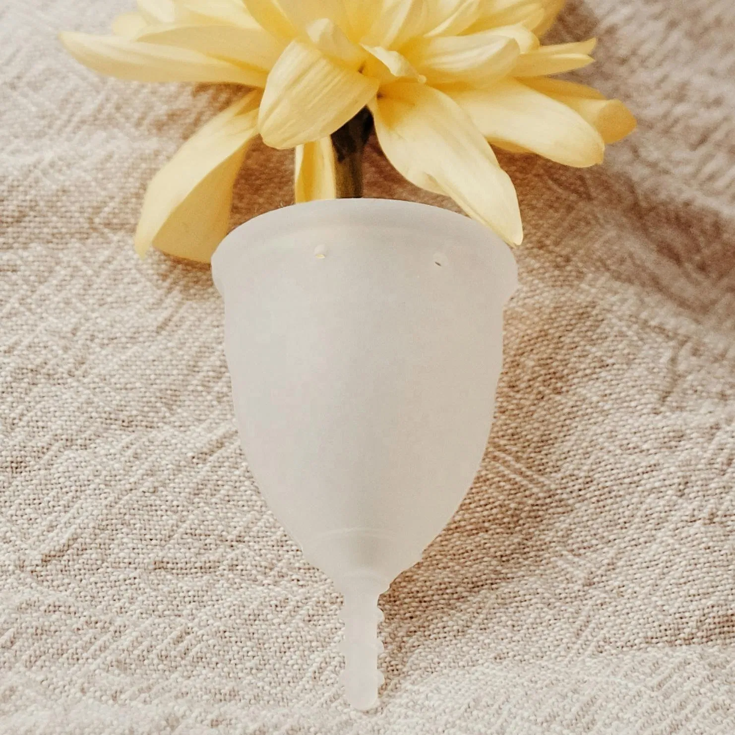 Eco-Friendly Reusable Menstrual Cup Made From 100% Medical Silicone